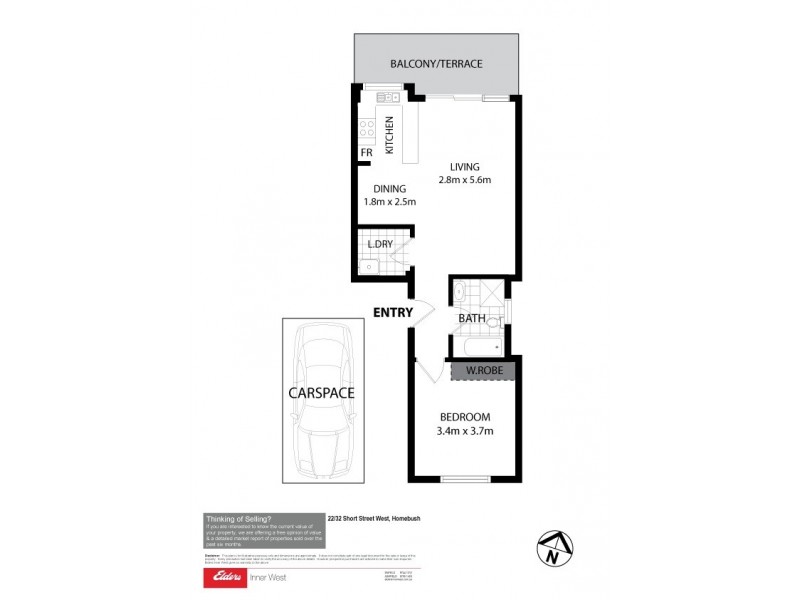 22/32-36 Short Street, Homebush NSW 2140 Floorplan