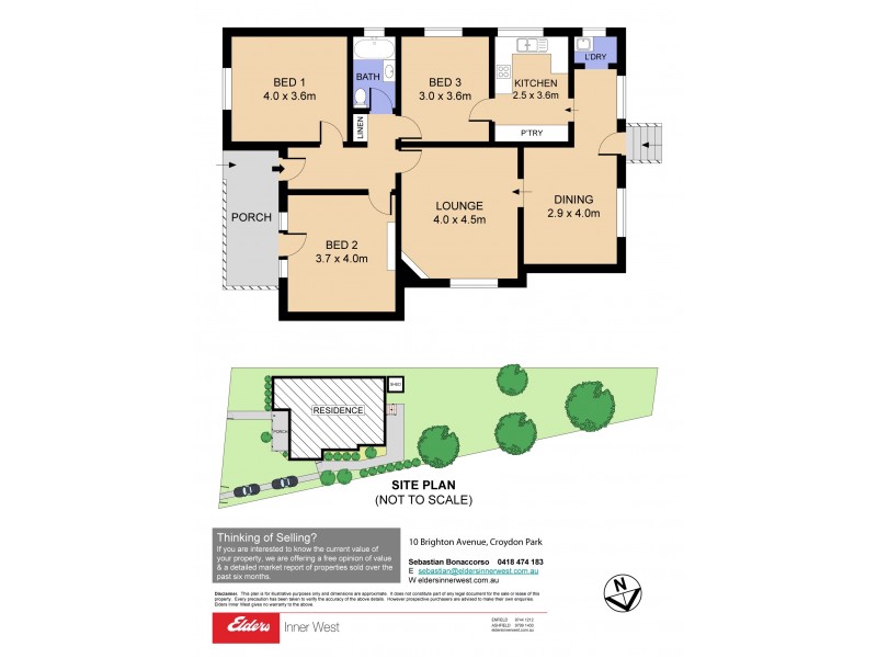 10 Brighton Avenue, Croydon Park NSW 2133 Floorplan