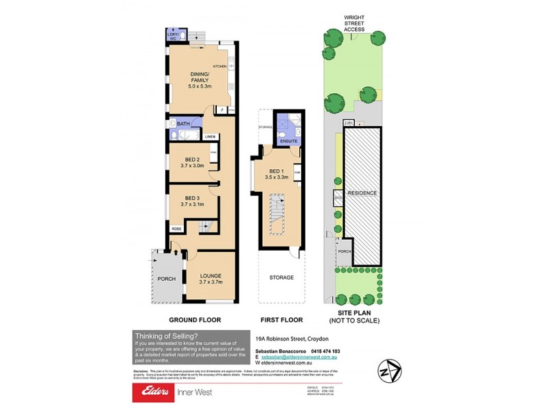 19A Robinson Street, Croydon NSW 2132 Floorplan