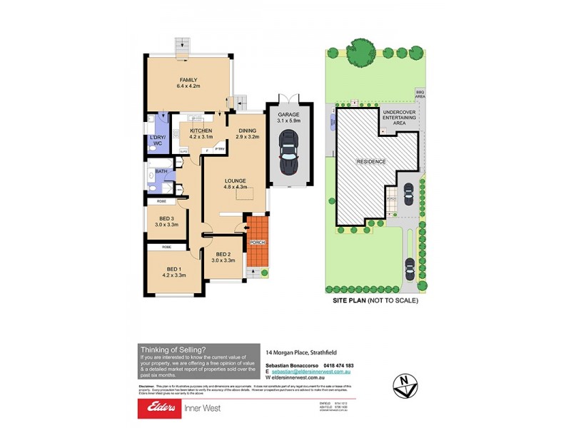 14 Morgan Place, Strathfield NSW 2135 Floorplan