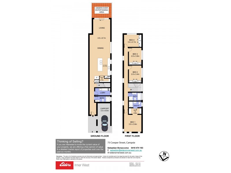 73 Cowper Street, Campsie NSW 2194 Floorplan