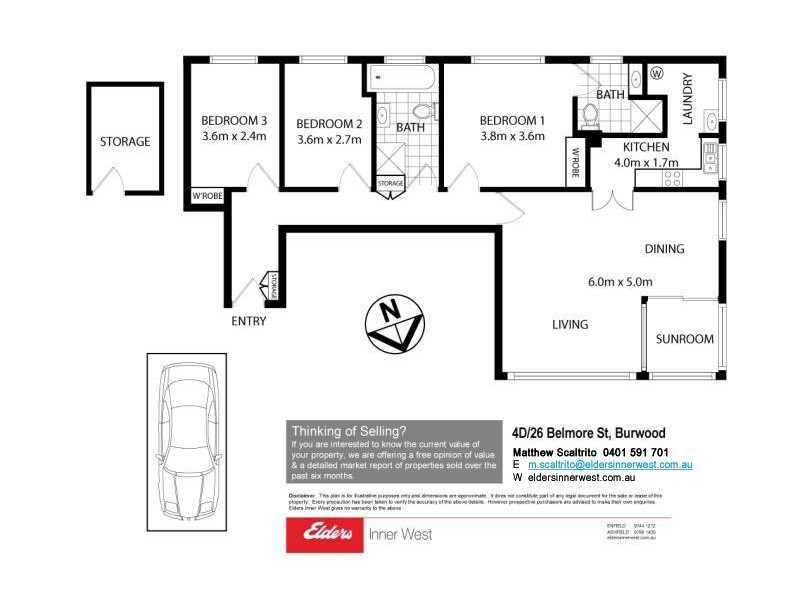 4d/26 Belmore Street, Burwood NSW 2134
