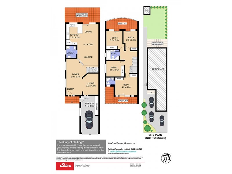 4A Cowl Street, Greenacre NSW 2190 Floorplan