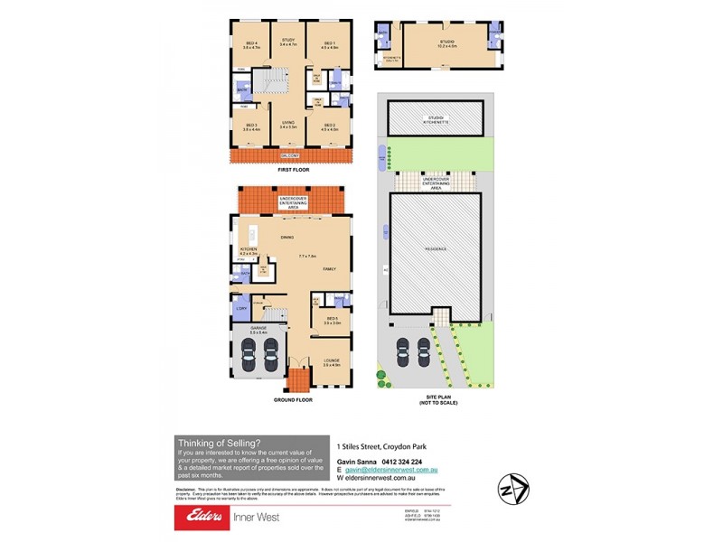 1 Stiles Street, Croydon Park NSW 2133 Floorplan