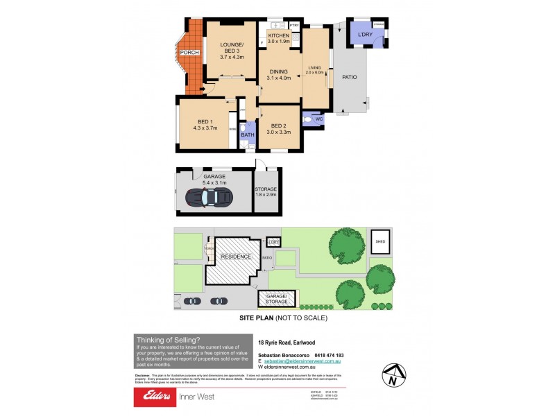 18 Ryrie Road, Earlwood NSW 2206 Floorplan