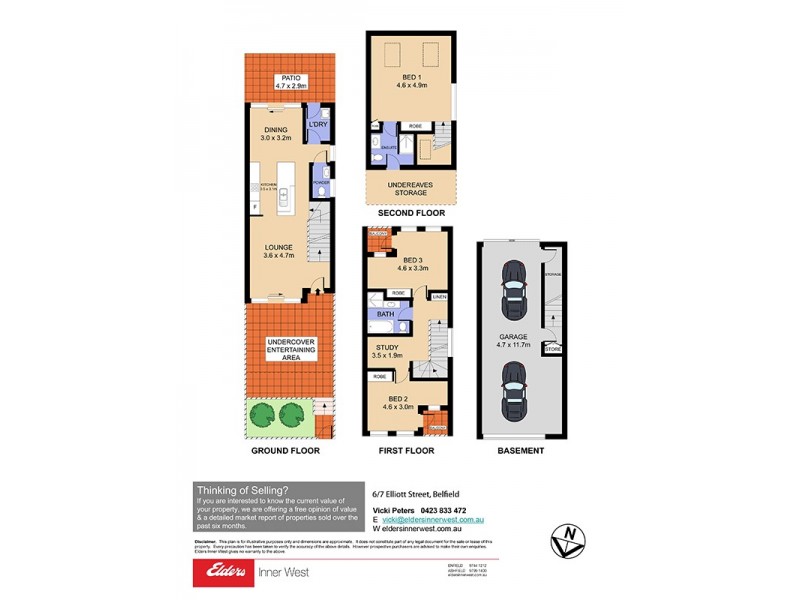 6/7 Elliott Street, Belfield NSW 2191 Floorplan