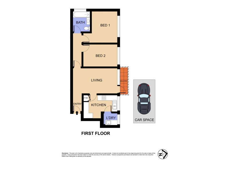 6/2 Mooney, Strathfield South NSW 2136 Floorplan