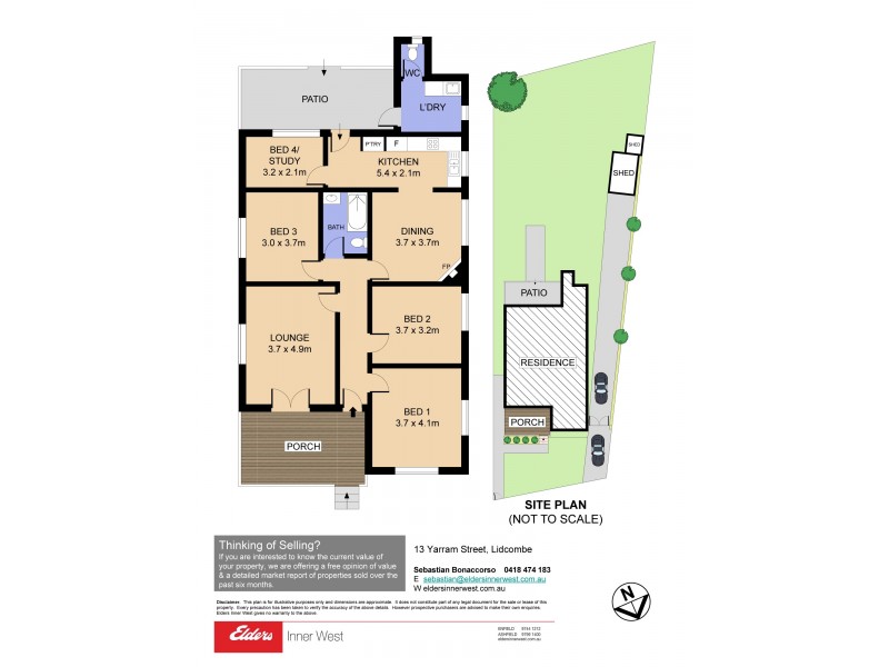 13 Yarram Street, Lidcombe NSW 2141 Floorplan