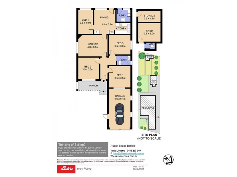 7 Scott Street, Belfield NSW 2191 Floorplan