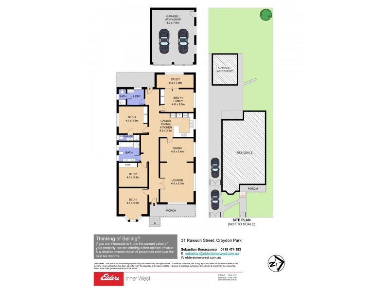 31 Rawson Street, Croydon Park NSW 2133 Floorplan