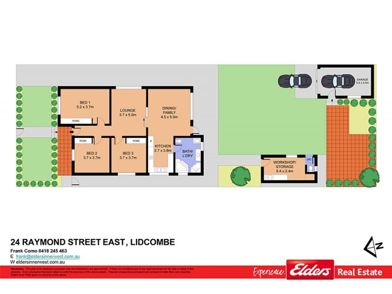 24 Raymond Street East, Lidcombe NSW 2141 Floorplan