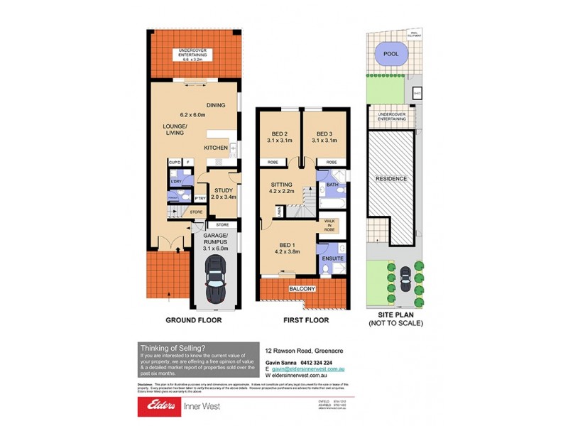 12 Rawson Road, Greenacre NSW 2190 Floorplan