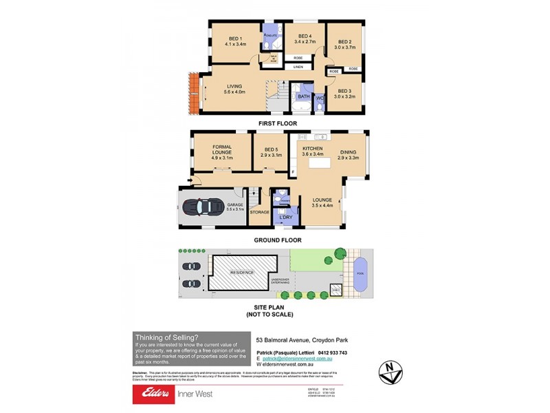 53 Balmoral Avenue, Croydon Park NSW 2133 Floorplan