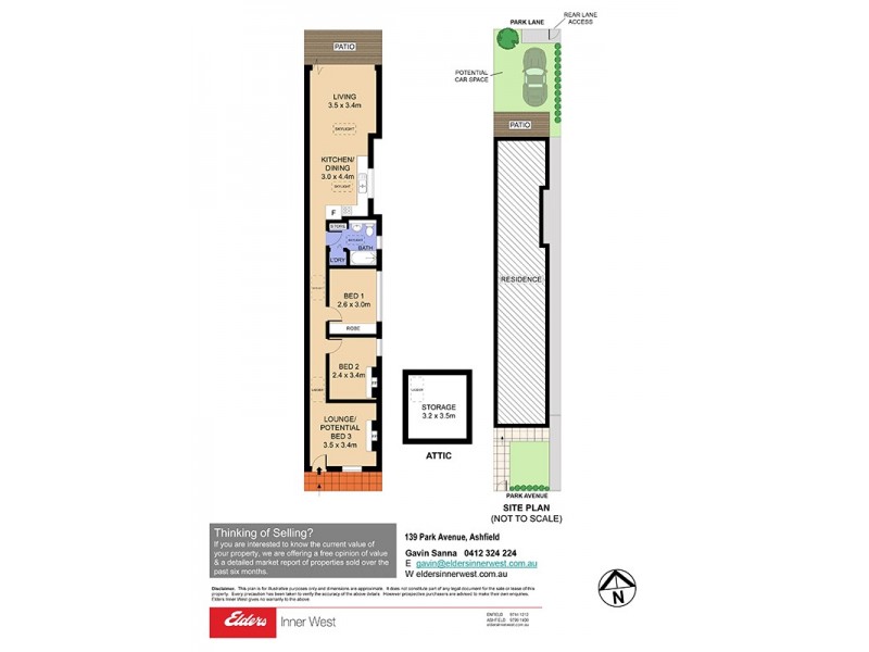 139 Park Avenue, Ashfield NSW 2131 Floorplan
