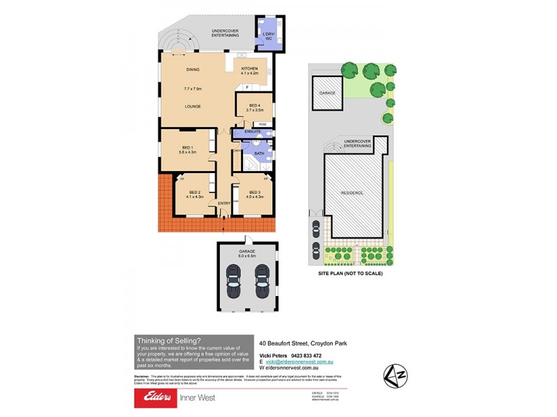 40 Beaufort Street, Croydon Park NSW 2133 Floorplan