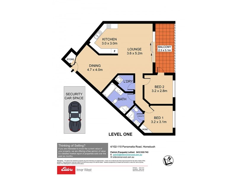 4/102-110 Parramatta Road, Homebush NSW 2140 Floorplan