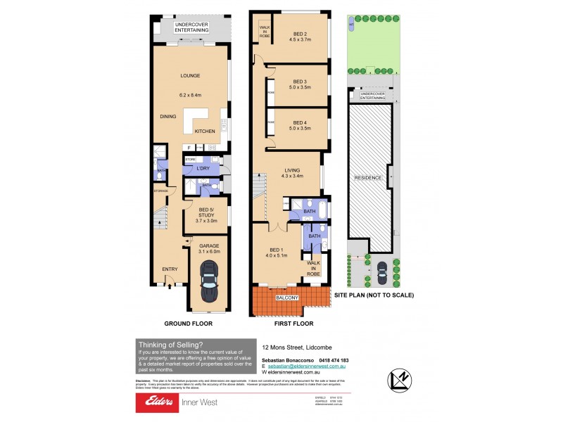 12 Mons Street, Lidcombe NSW 2141 Floorplan