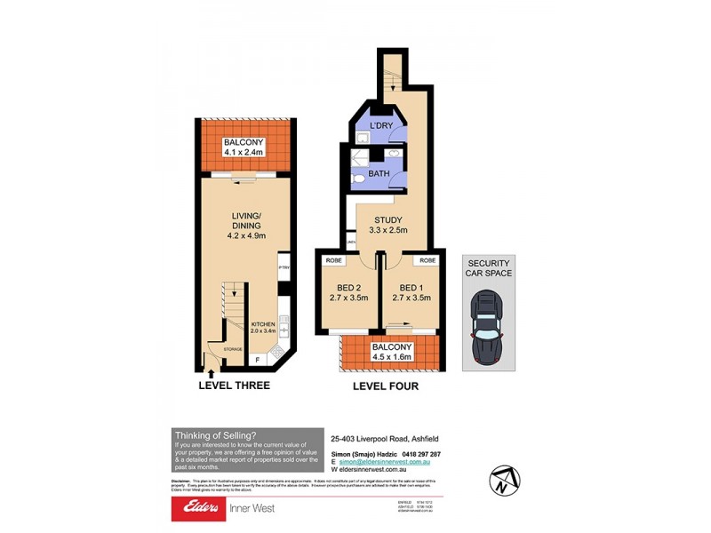 25/403 Liverpool Road, Ashfield NSW 2131 Floorplan
