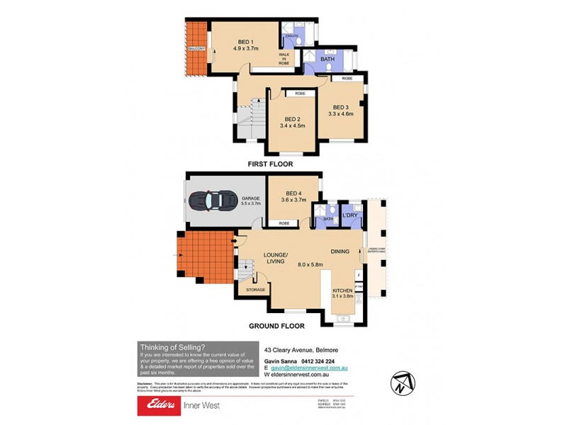 43 Cleary Avenue, Belmore NSW 2192 Floorplan