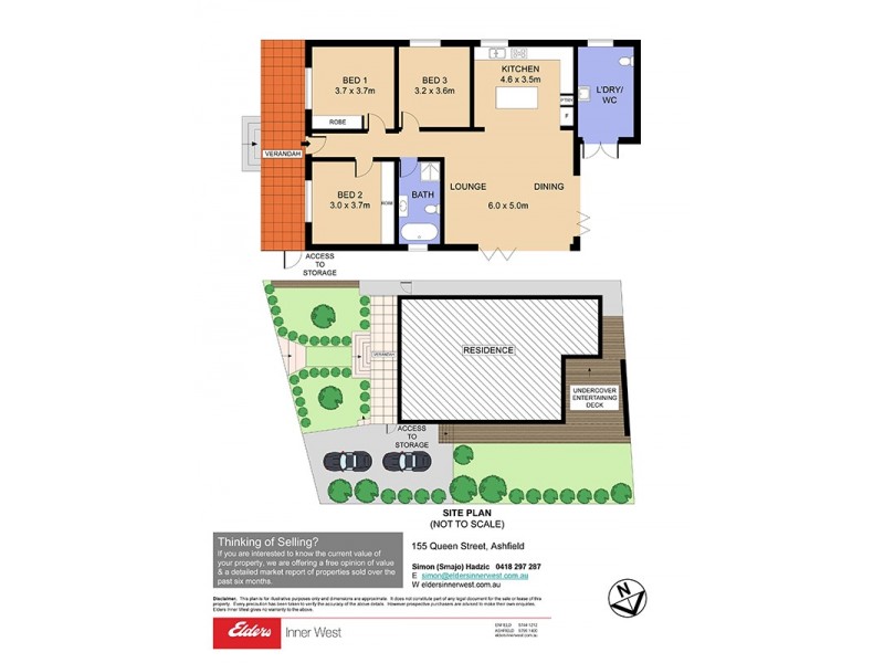 155 Queen Street, Ashfield NSW 2131 Floorplan