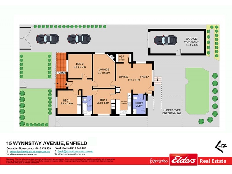 15 Wynnstay Avenue, Enfield NSW 2136 Floorplan
