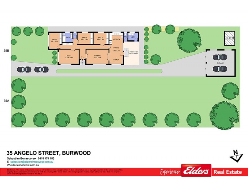 35A and 35B Angelo Street, Burwood NSW 2134 Floorplan