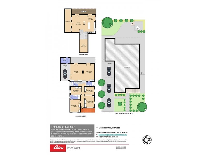 14 Lindsay Street, Burwood NSW 2134 Floorplan