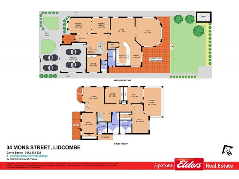 34 Mons Street, Lidcombe NSW 2141 Floorplan