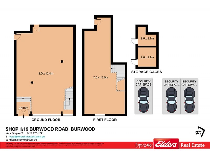 Shop 1/19 Burwood Road, Burwood NSW 2134 Floorplan