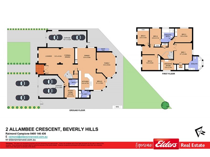 2 Allambee Crescent, Beverly Hills NSW 2209 Floorplan