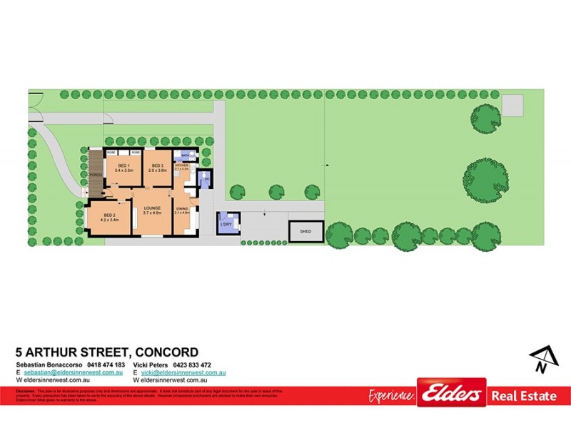 5 Arthur Street, Concord NSW 2137 Floorplan