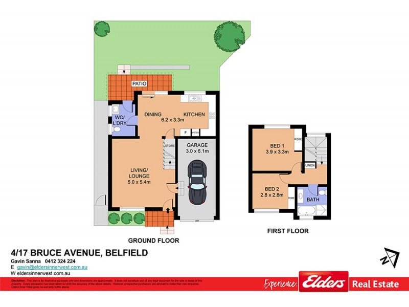 4/17 Bruce Avenue, Belfield NSW 2191 Floorplan