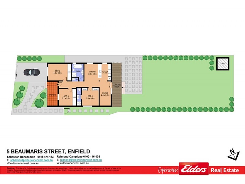 5 Beaumaris Street, Enfield NSW 2136 Floorplan