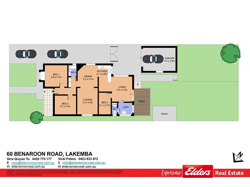 60 Benaroon Road, Lakemba NSW 2195 Floorplan