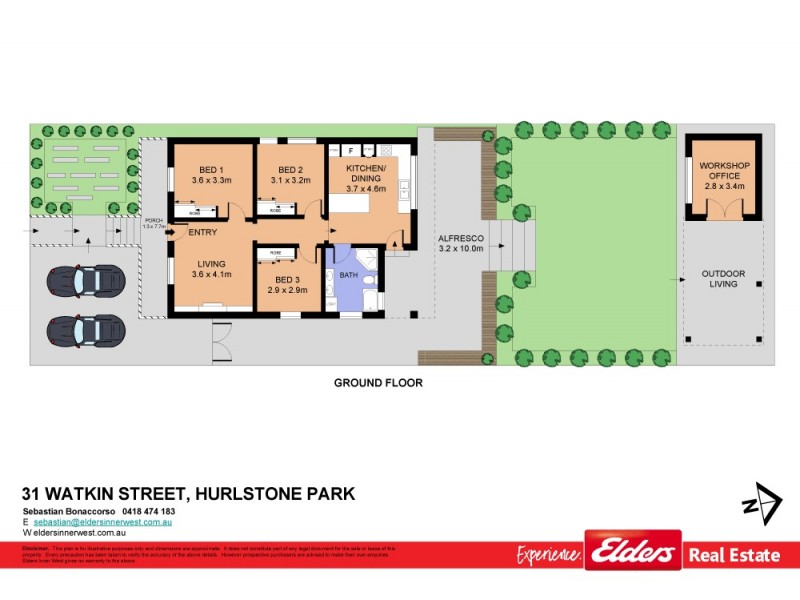 31 Watkin Street, Hurlstone Park NSW 2193 Floorplan