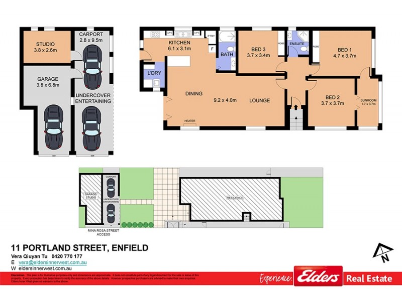 11 Portland Street, Enfield NSW 2136 Floorplan