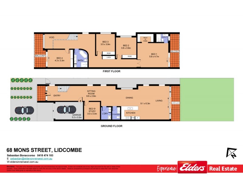2/68 Mons Street, Lidcombe NSW 2141 Floorplan