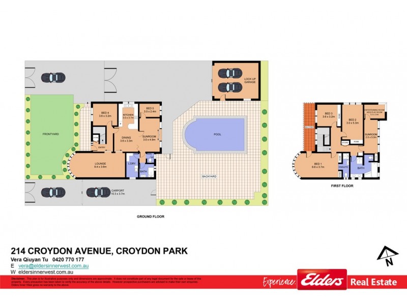 214 Croydon Avenue, Croydon Park NSW 2133 Floorplan