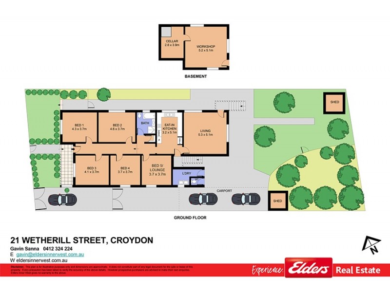 21 Wetherill Street, Croydon NSW 2132 Floorplan