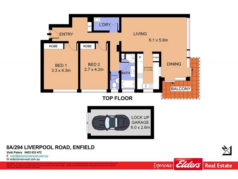 8a/294 Liverpool Road, Enfield NSW 2136 Floorplan
