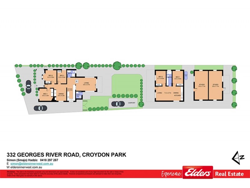 332 Georges River Road, Croydon Park NSW 2133 Floorplan
