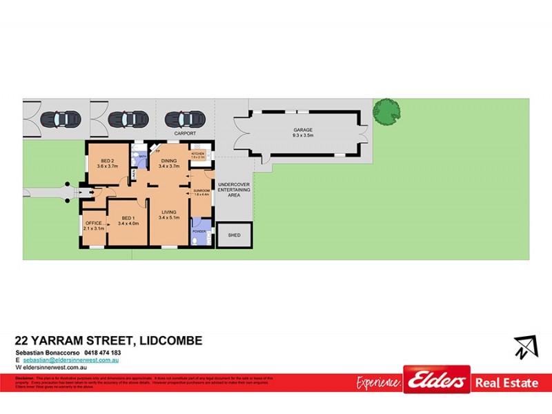 22 Yarram Street, Lidcombe NSW 2141 Floorplan