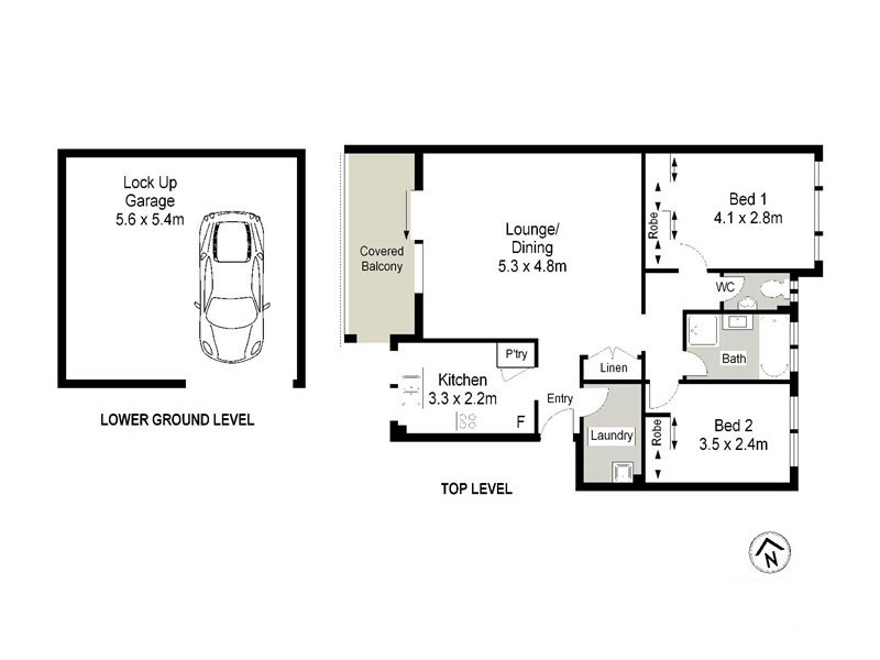 11/49 Flora Street, Kirrawee NSW 2232 Floorplan