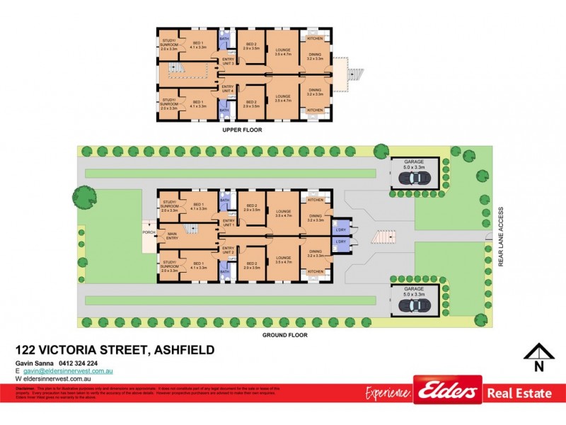 122 Victoria Street, Ashfield NSW 2131 Floorplan