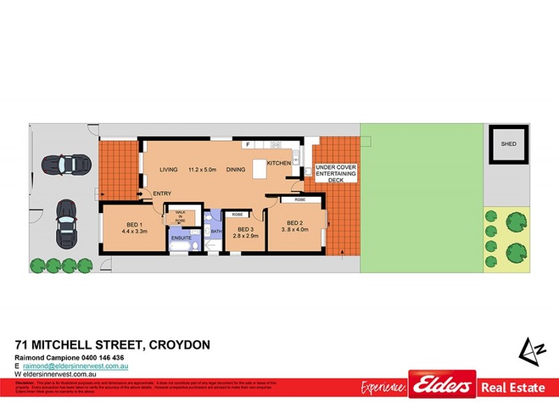 71 Mitchell Street, Croydon Park NSW 2133 Floorplan
