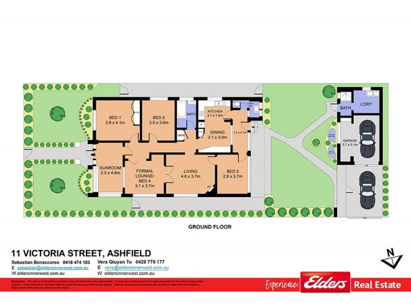 11 Victoria Street, Ashfield NSW 2131 Floorplan
