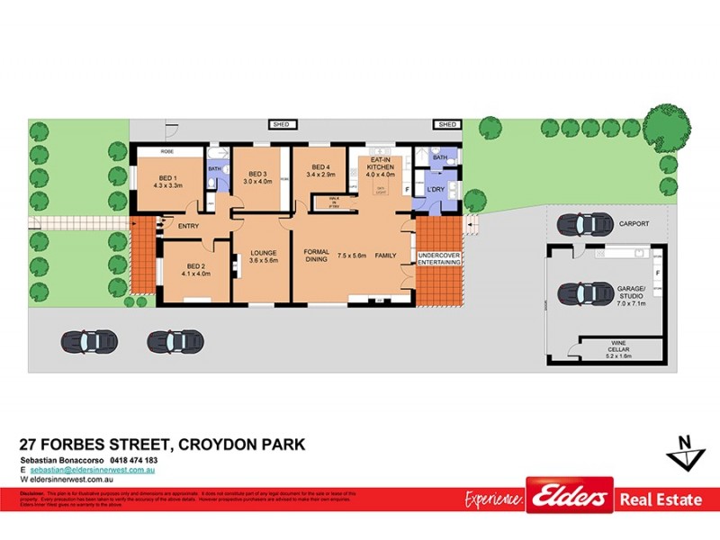 27 Forbes Street, Croydon Park NSW 2133 Floorplan