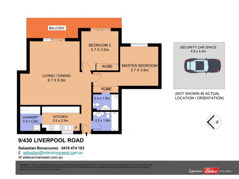 9/430 Liverpool Road, Strathfield South NSW 2136 Floorplan