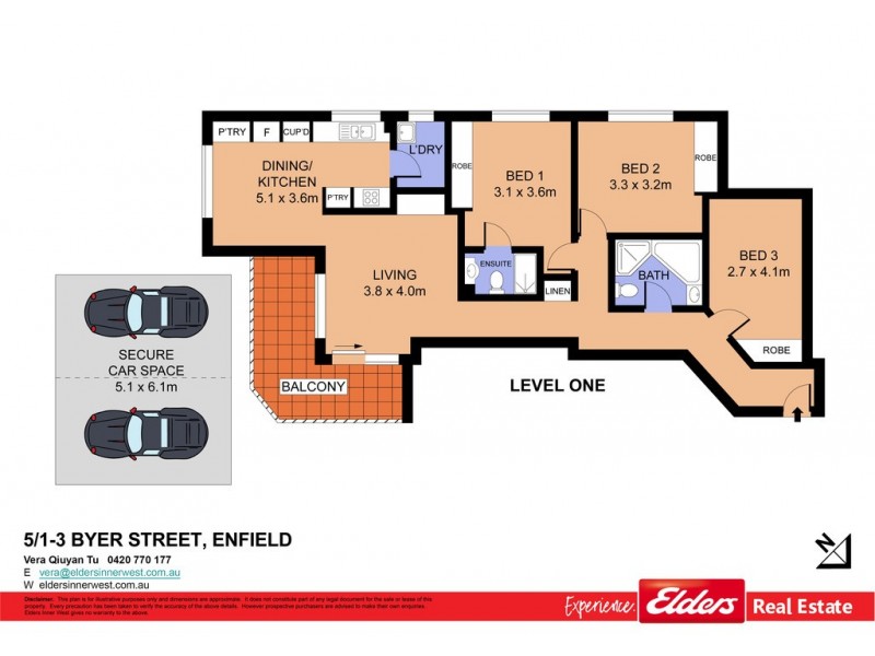 5/1-3 Byer Street, Enfield NSW 2136 Floorplan