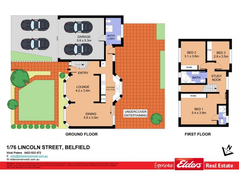 1/76 Lincoln Street, Belfield NSW 2191 Floorplan